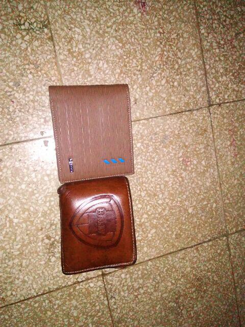 Dompet Pria Branded Bogesi Short Style Elegan Simple 