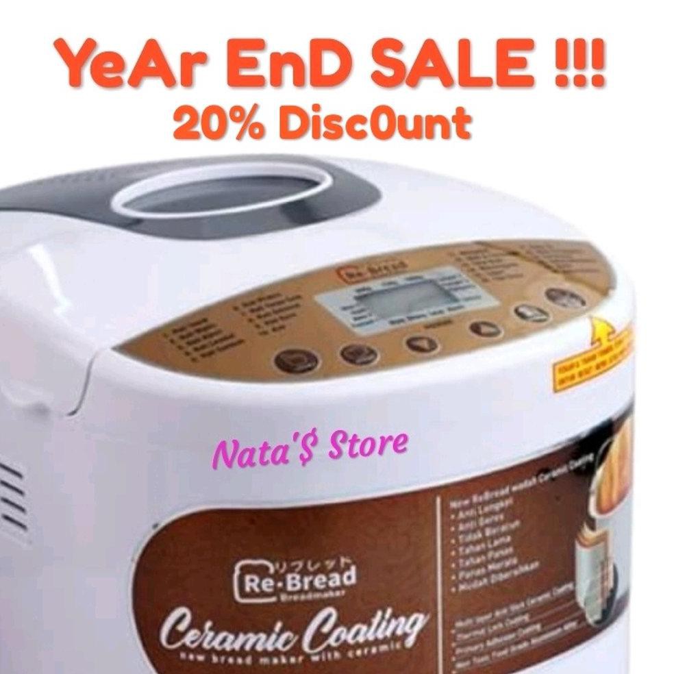 Big Promo Re Bread Gold Seri Rb250 - Automatic Bread Maker