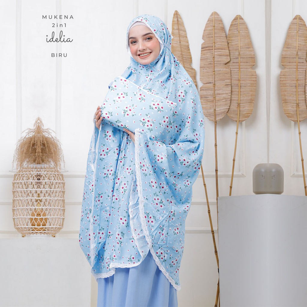 Mukena Dewasa Rayon 2in1 Idelia