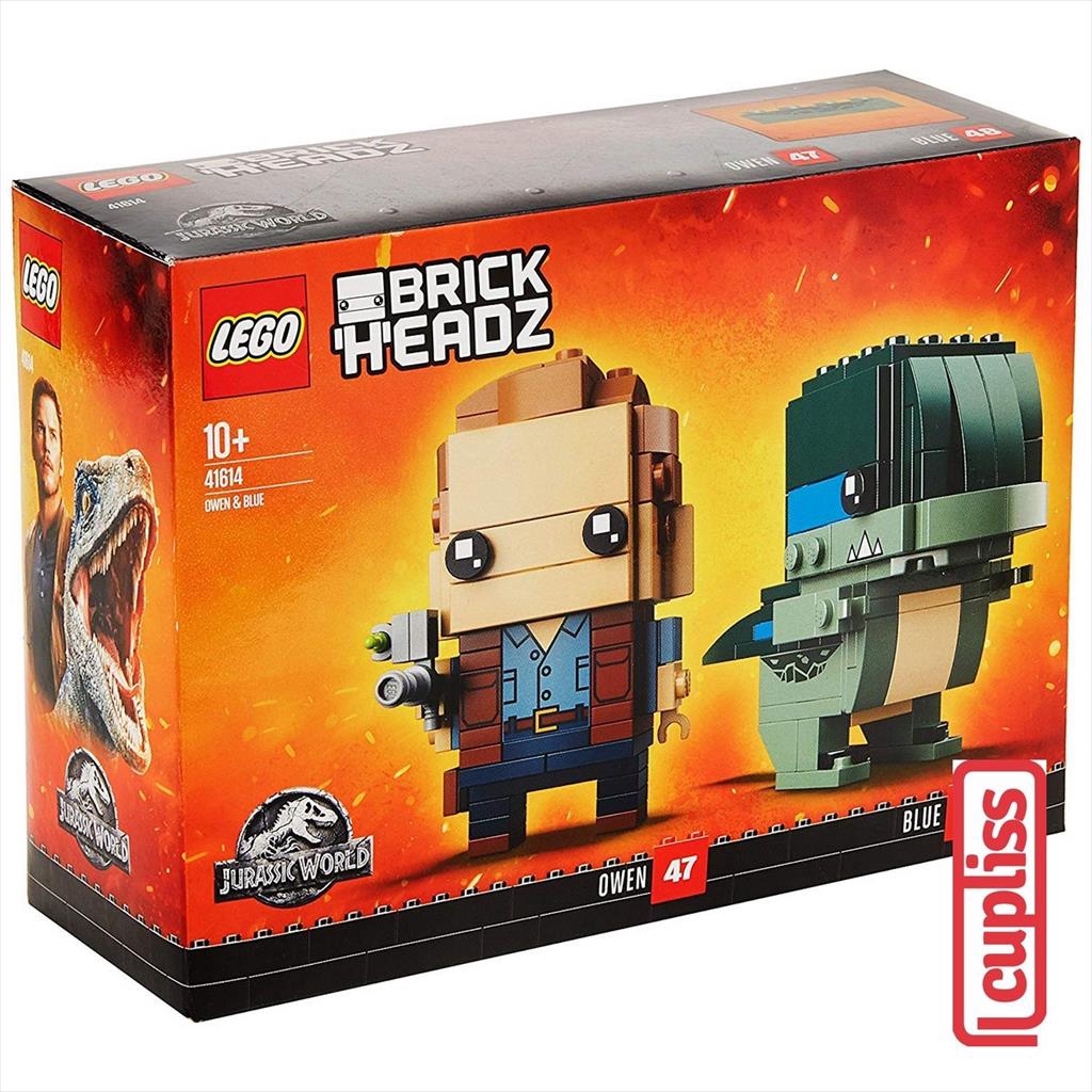 LEGO Brickheadz 41614 Jurassic  Owen &amp; Blue