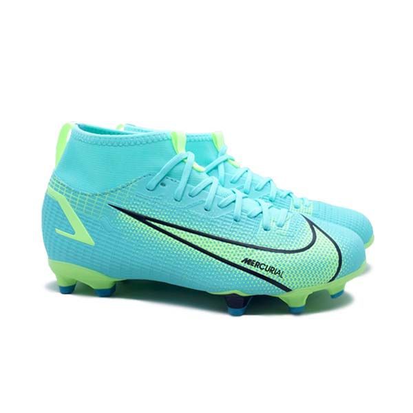 Sepatu Bola Anak Nike JR Superfly 8 Academy FG - Dynamic Turq/Lime Glow