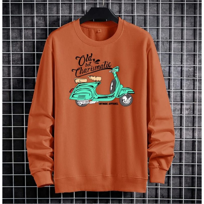 COD//DS//BAJU SWEATER OLD VESPA (M-L)