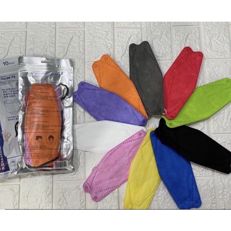 MASKER KF94 ABU DAN WARNA-WARNI