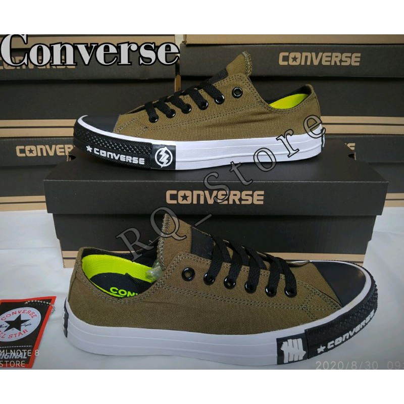 Converse Chuck Taylor CT LOGO PETIR UNDFEATED Grade Vietnam SEPATU CONVERSE CT PETIR LOGO TERMURAH