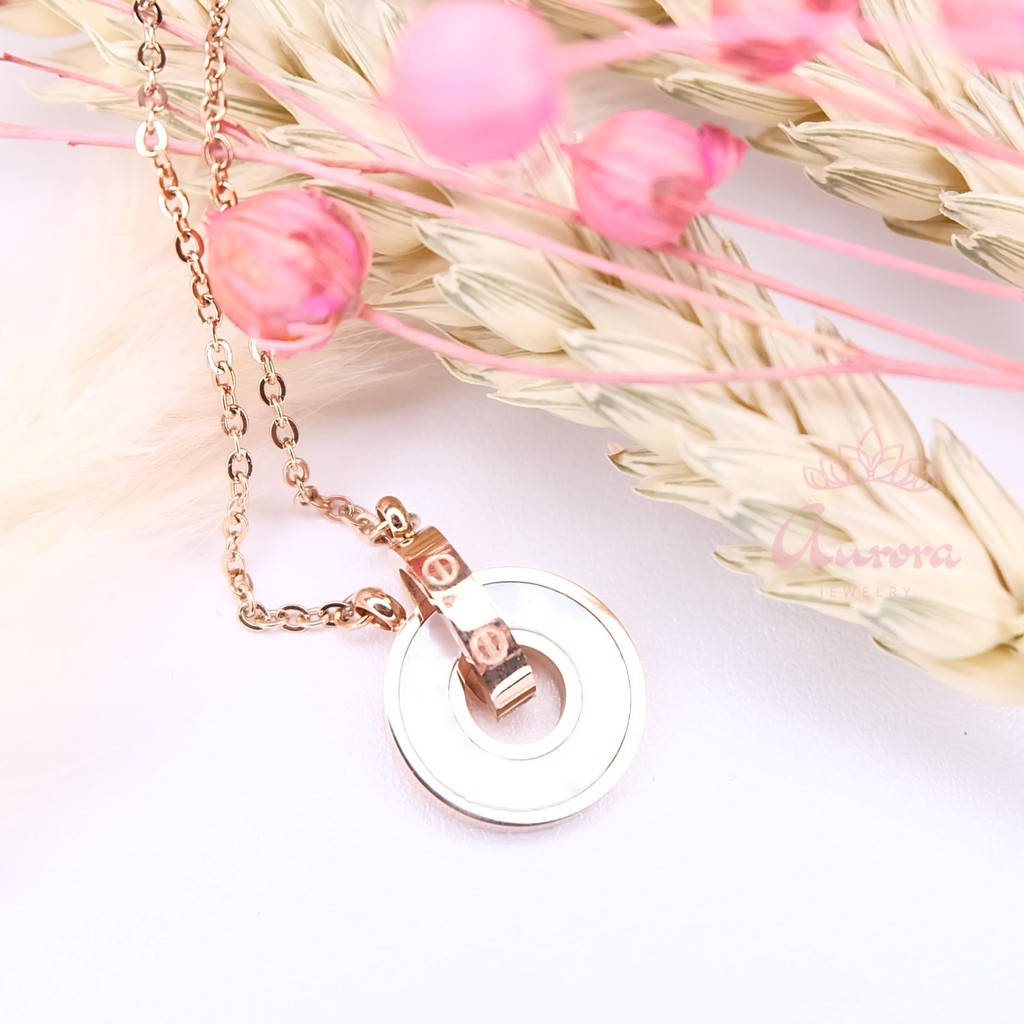 Kalung Unique Circle N16 by Aurora Jewelry®