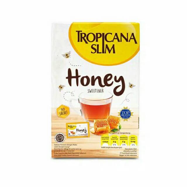 

Tropicana Slim Honey Sweetener - 50 Sachet