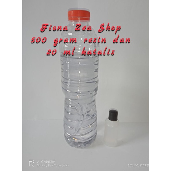 

resin bening 500 gram + 20 ml katalis
