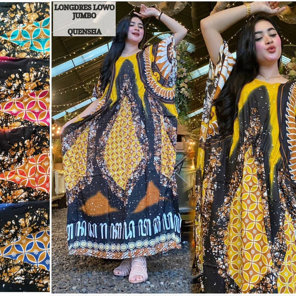 Longdres jumbo Ld 136 Long dress Lowo Quensha