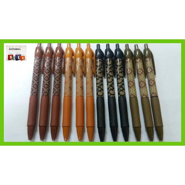 

Silutala- Ballpoint Culture Batik Joyko Bp-184 0,7 Hitam (Pack 12 Pcs) -Ori.