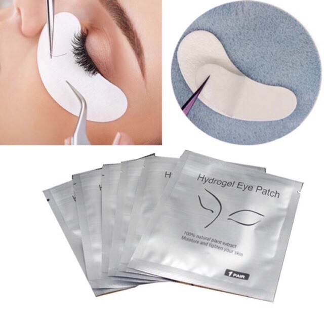 Hydrogel eye patch eyepatch kemasan foxhead eyepad murah eyelash extension