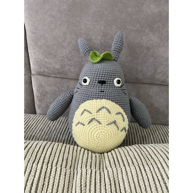 Totoro crochet doll boneka rajut