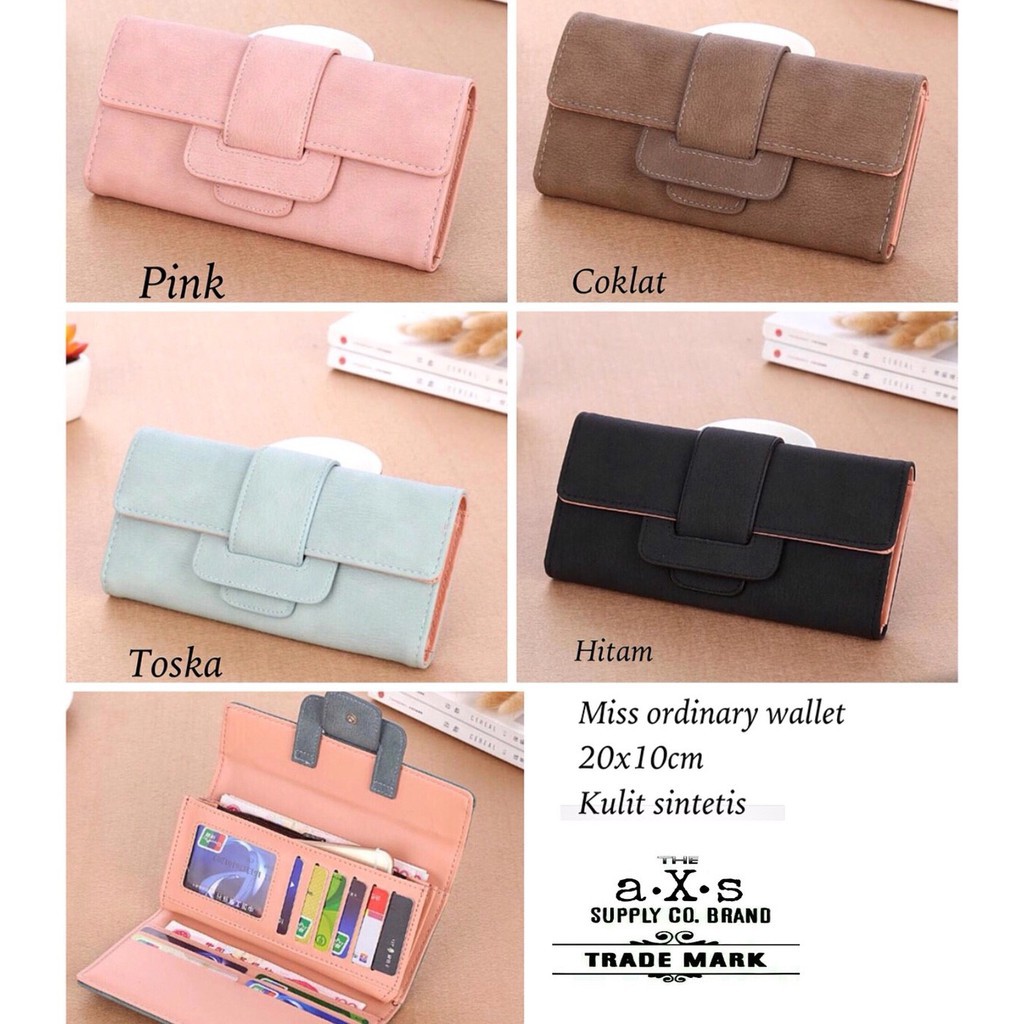 Dompet Baellerry Panjang 10 Slot Termurah Unisex Cowok Cewek Pria Wanita Wallet Kartu Atm