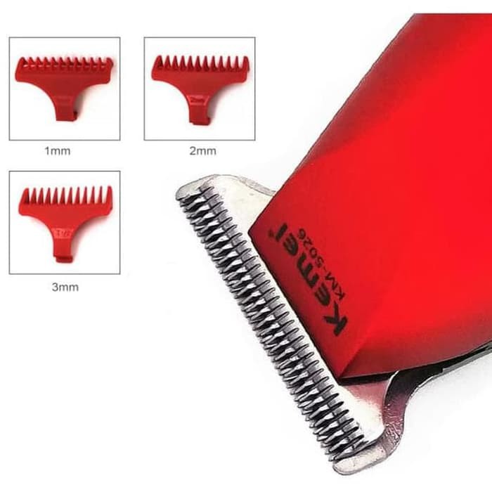 Alat Cukur Rambut Elektrik Kemei Detailer KM-5026 Mesin Cukur Rambut Cordless