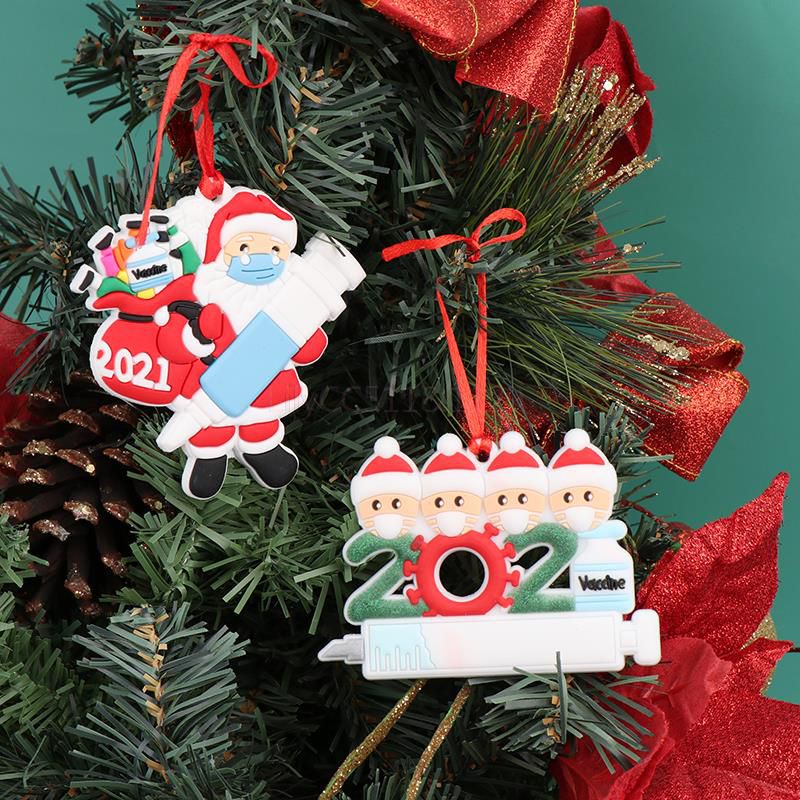 【Hot！！！】2021 Christmas Xmas Tree Hanging Decor Pendant Gift Santa Ornaments