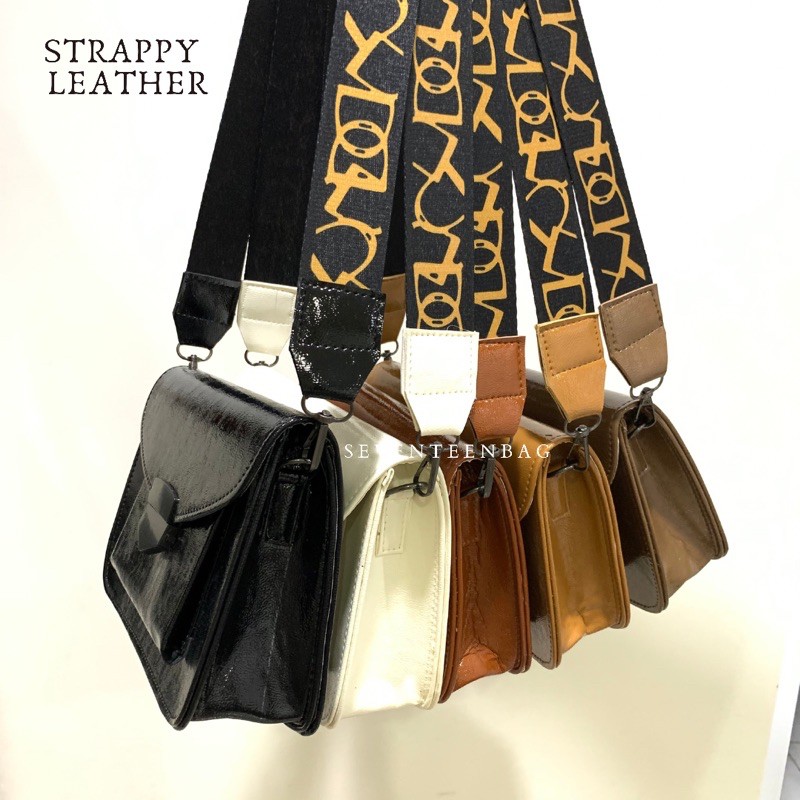 ARCELL - STRAPPY LEATHER l TAS WANITA MURAH