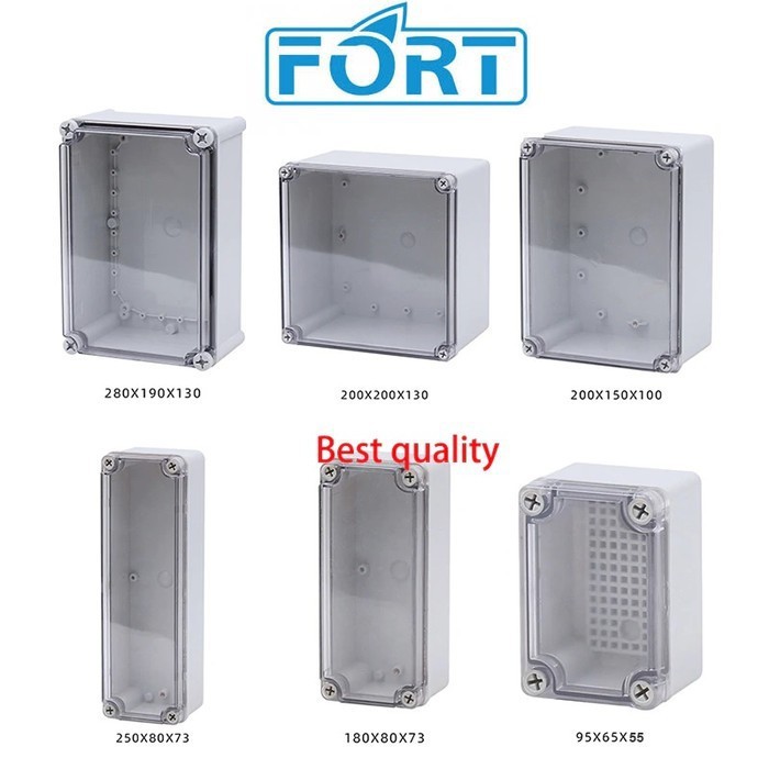 BOX PANEL DSAT-1520 ABS IP66 200X150X100 PLASTIK FORT DS-AT-1520