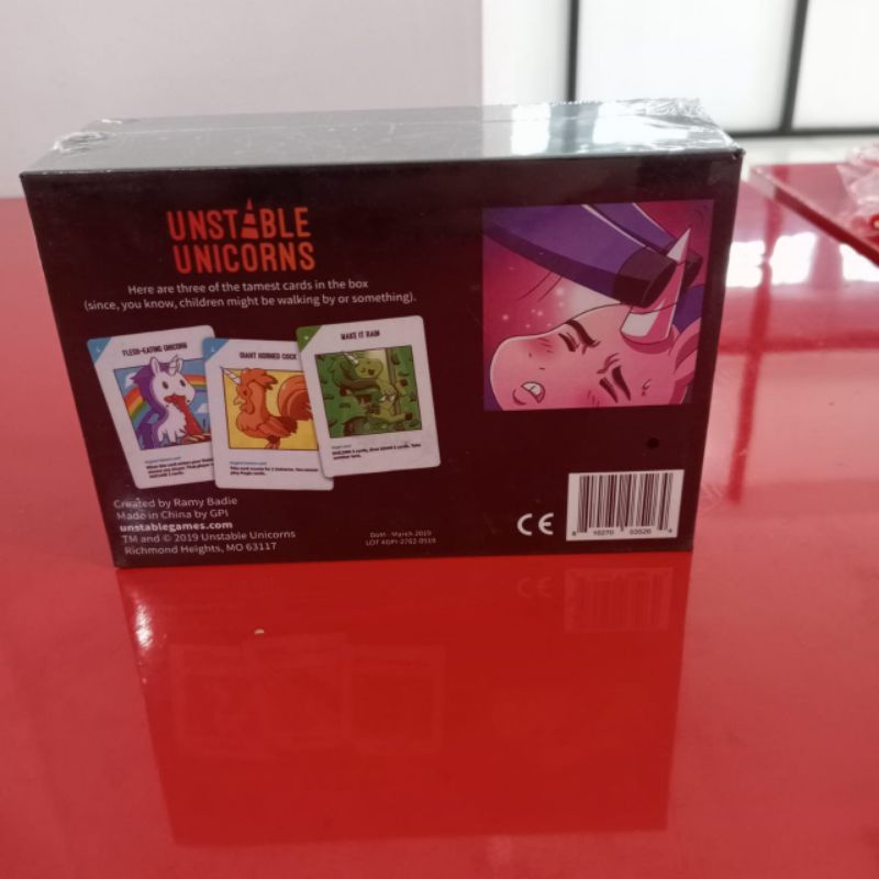 unstable unicorns nsfw board game