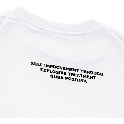 Sura Positiva - Tshirt Heavyweight Cotton (Raybe) White