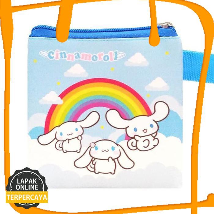 Jual Mini Wallet Cinnamoroll Biru Muda Dompet Koin Dompet Mini Karakter Produk Berkwalitas