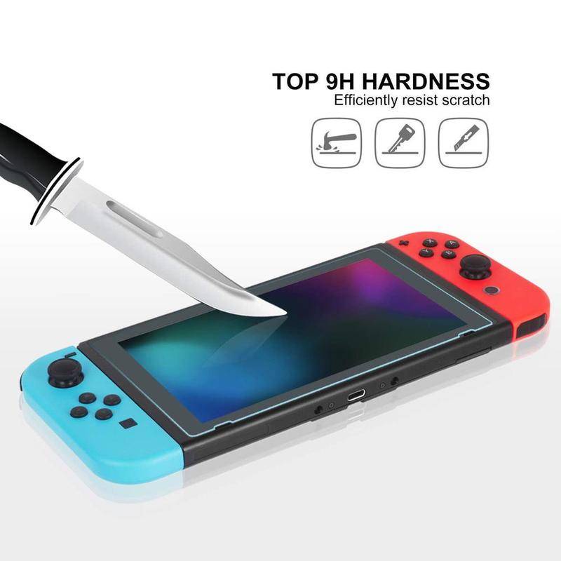 2pcs Pelindung Layar Tempered Glass Oled Untuk Nintendo Switch Lite