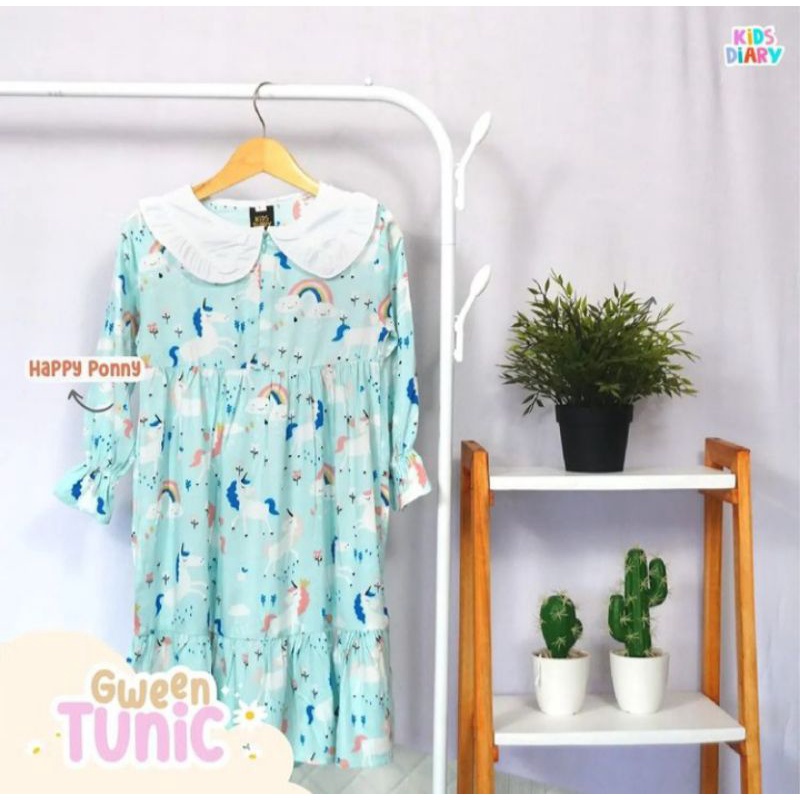 TUNIK GWEEN KIDS BY KIDSDIARY (BRP15)