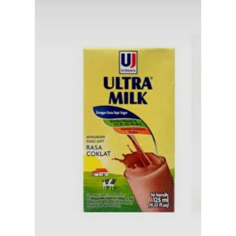 

ultra milk cokalat 125 ml