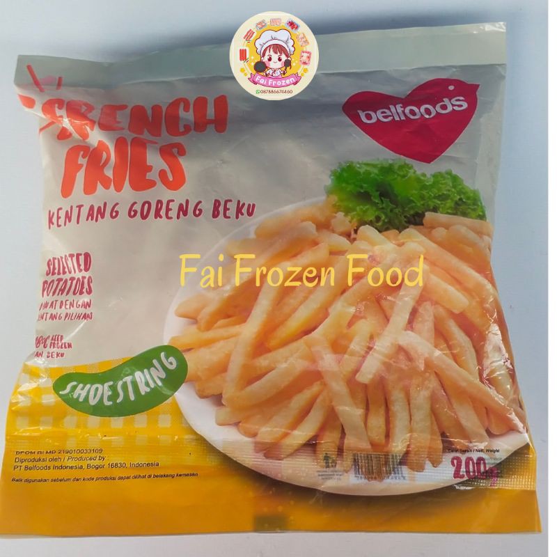 

Kentang Goreng French Fries Shoestring Belfoods Murah