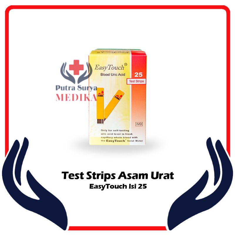 Strip Easy Touch Uric Acid | Cek Asam Urat