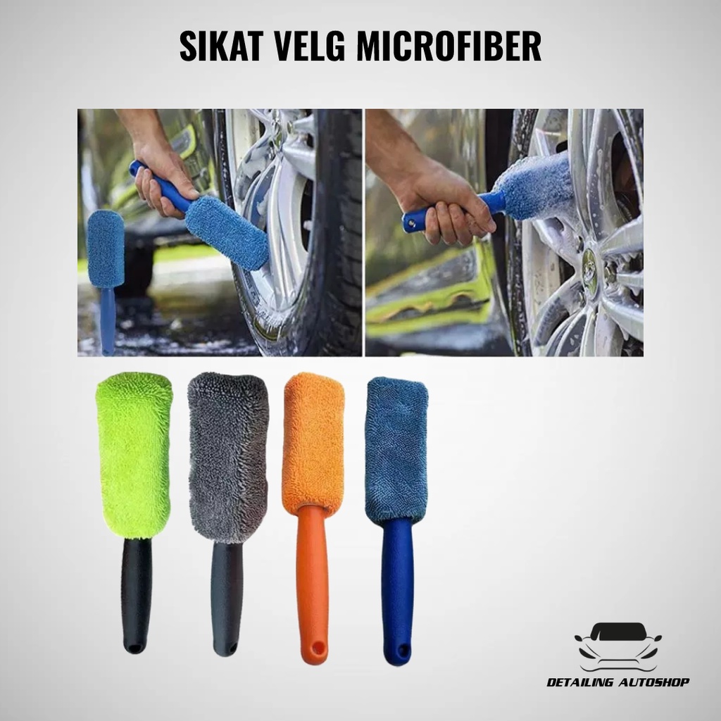 Sikat Velg Brush Microfiber Ban Mobil