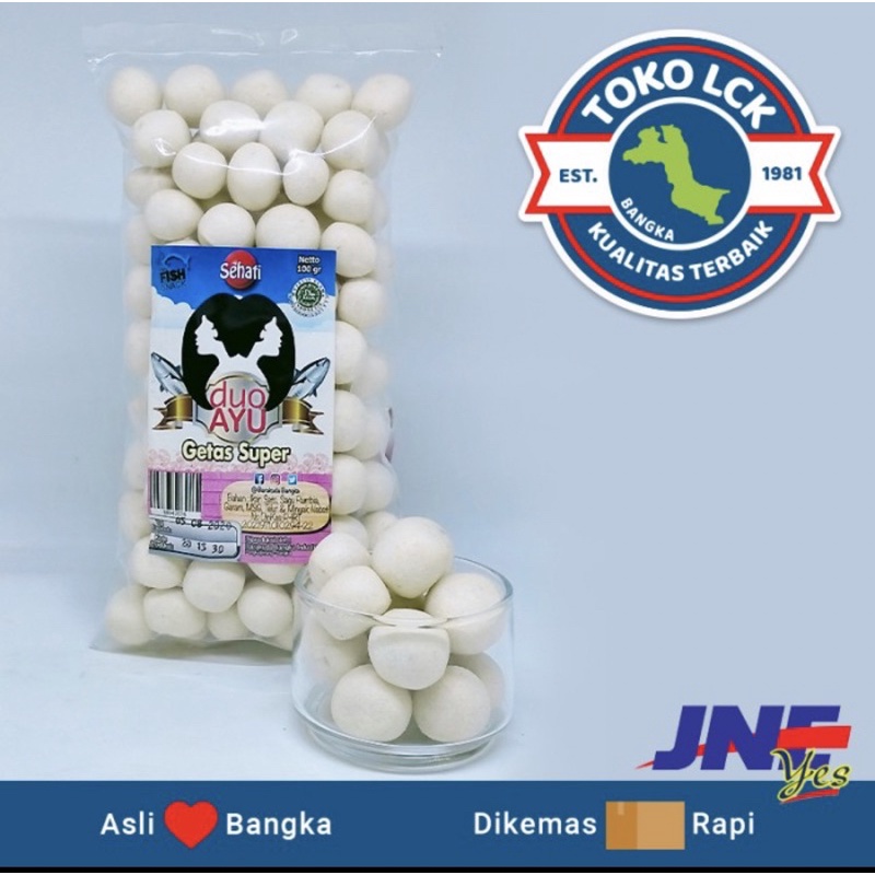 

Getas cap Duo Ayu 100 Gram Asli Bangka dari Toko LCK