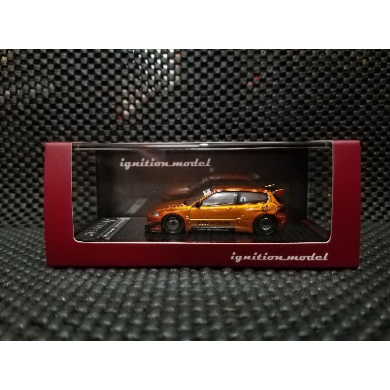 Ignition Model Honda Civic EG6 Pandem Orange Metallic