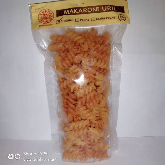 MAKARONI KRIWIL/URIL KEMASAN STANDING POUCH