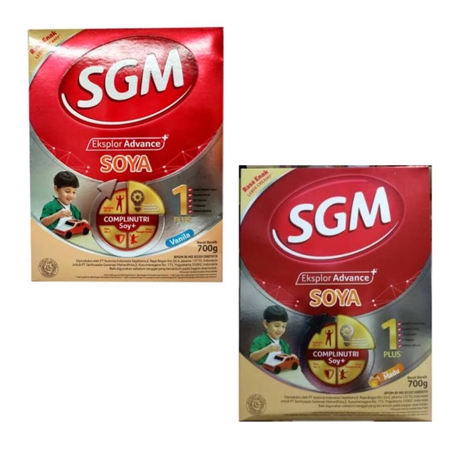 SGM SOYA 1PLUS VANILA / MADU 700GR