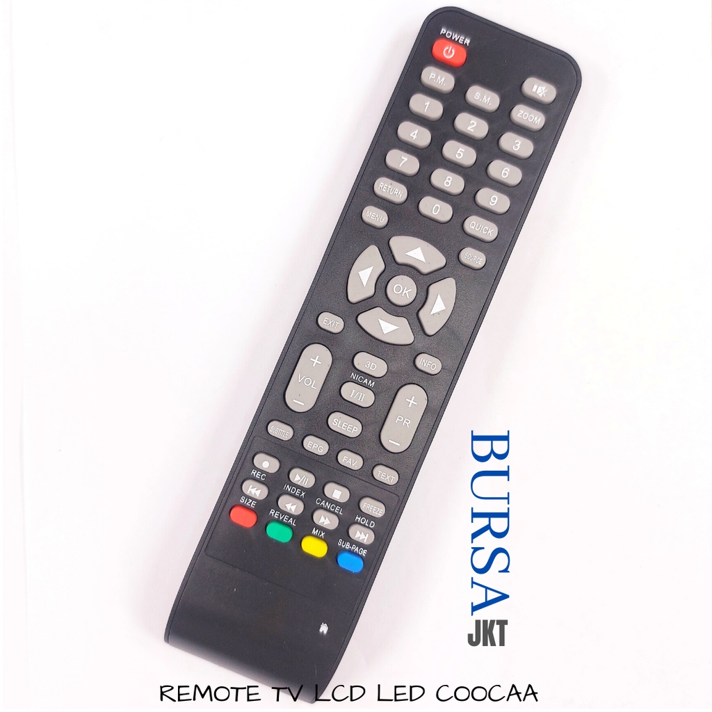 REMOTE REMOT TV COOCAA HITAM PANJANG 32 INCH PANJANG