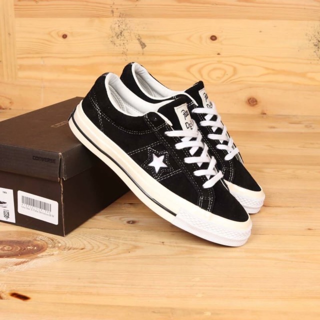 Converse One Star x Patta Deviation Black Suede