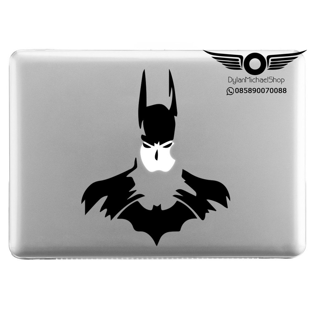 Stiker Laptop Batman line DC Super Hero Sticker Decal Vinyl komputer