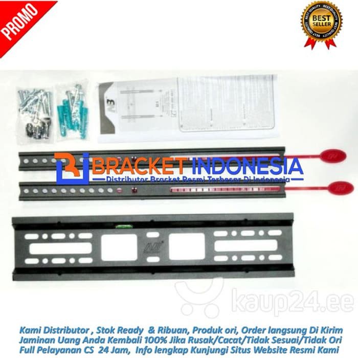 Bracket TV ORI 55 52 50 49 43 42 40 37 32 27 24 22 21 20 Inch all merk