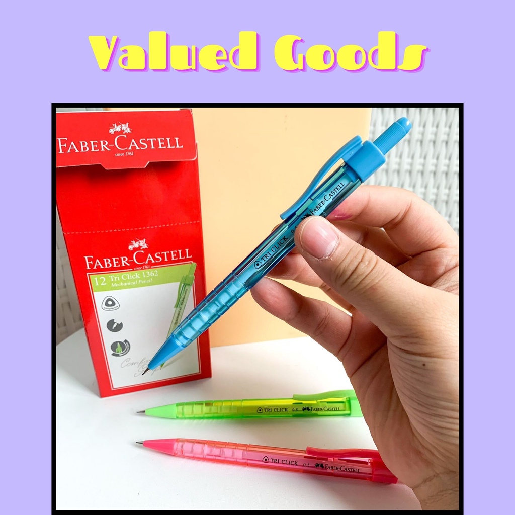 

PENSIL MEKANIK FABER CASTELL WARNA RANDOM