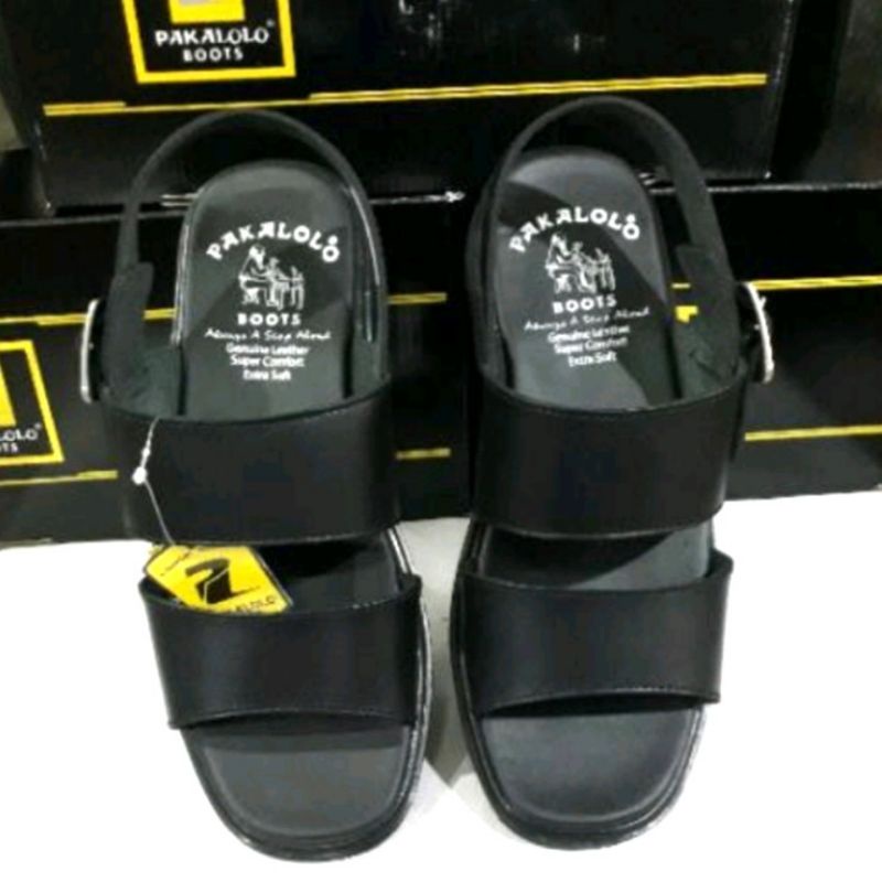 SANDAL PRIA PAKALOLO 1904 KULIT ASLI 100%. DIJAMIN ORI DARI PABRIK PAKALOLO