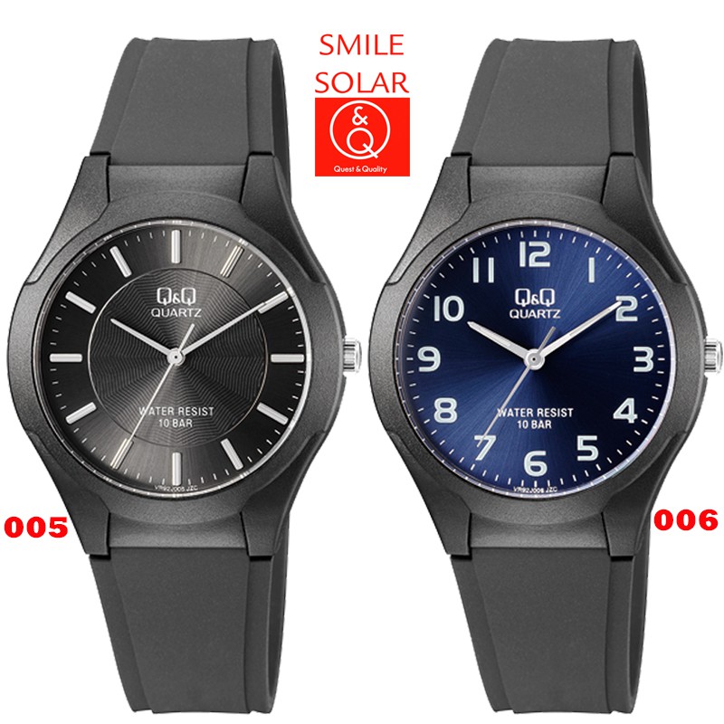 SALE Jam Tangan Pria Casual Rubber Analog Ori Q&amp;Q QNQ QQ VR92 VR92J Series