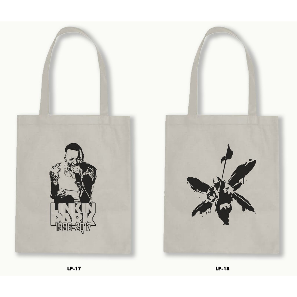 TOTE BAG BLACU - LINKIN PARK .01