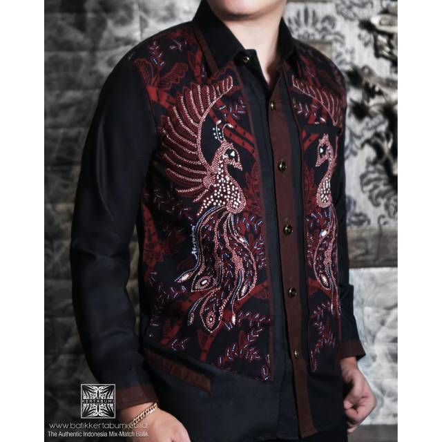 BATIK KERTABUMI JOGJA KODE : BLACK PHOENIX