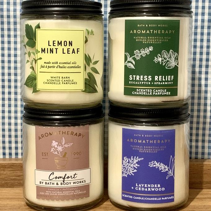 BATH BODY WORKS (BBW) 1-WICK CANDLE 7oz Lc
