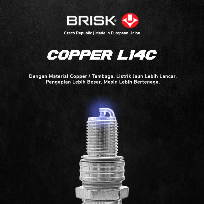 BUSI MOTOR BRISK COPPER L14C