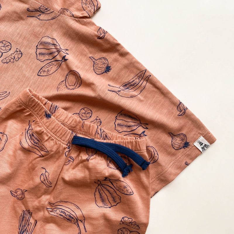 BohoBaby NICKO SET 6-10y / Bohopanna Boho Setelan Pendek-Panjang Anak UNISEX Laki Perempuan