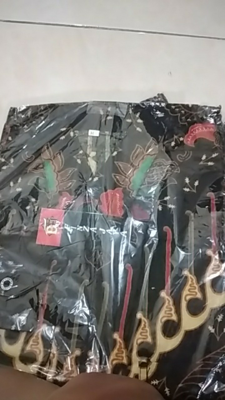 Kemeja Batik Pria Ppbtk07 Wsa04 Lengan Panjang