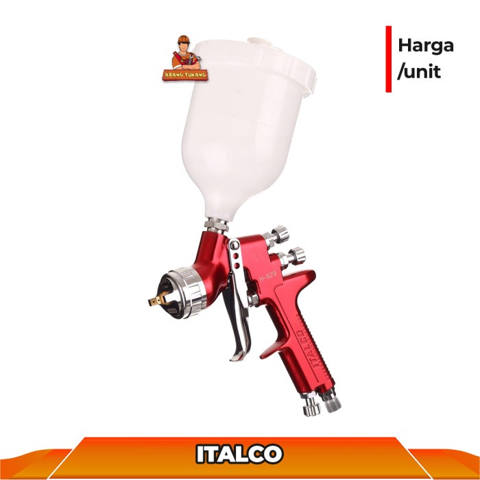 Spray Gun ITALCO H929 LVMP 1.3mm Excellent Automotive ORIGINAL