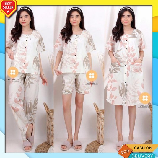 Daster Kekinian Baju Tidur Terbaru 2022 Baju Tidur Premium Daster Hami Piyama/Piyama Cewek/Baju Ti