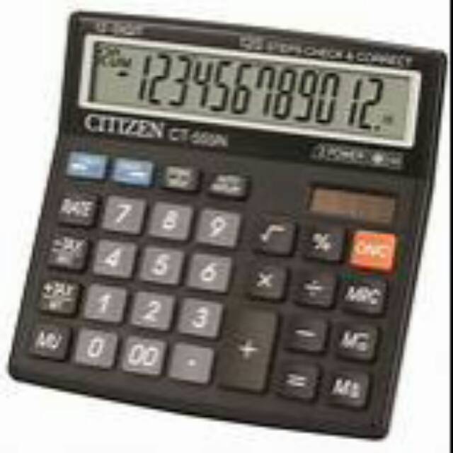 

CALCULATOR CITIZEN SDC444S