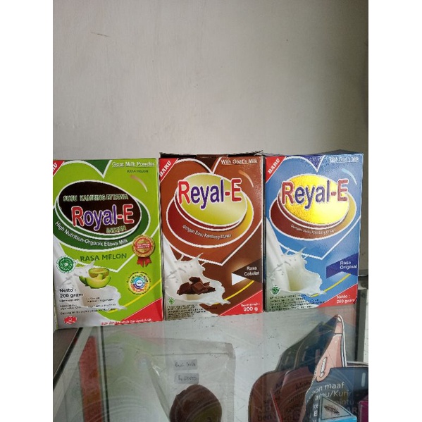 

susu kambing royal e